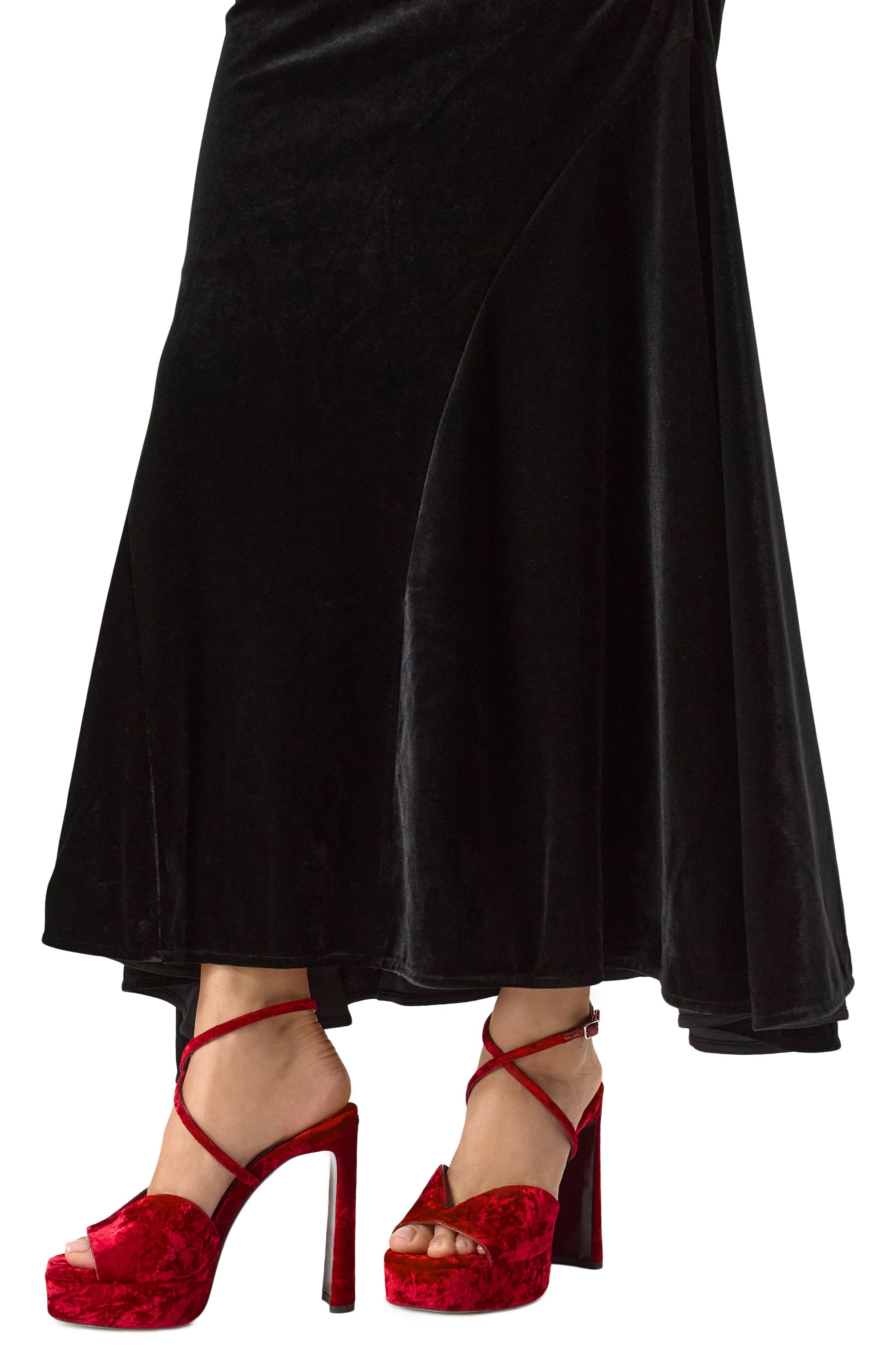 Текстильные босоножки karli 125 JIMMY CHOO, арт. KARLI/PF 125/RDV, фото 3