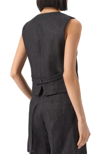 Льняной жилет P.A.R.O.S.H., арт. D410041, фото 4