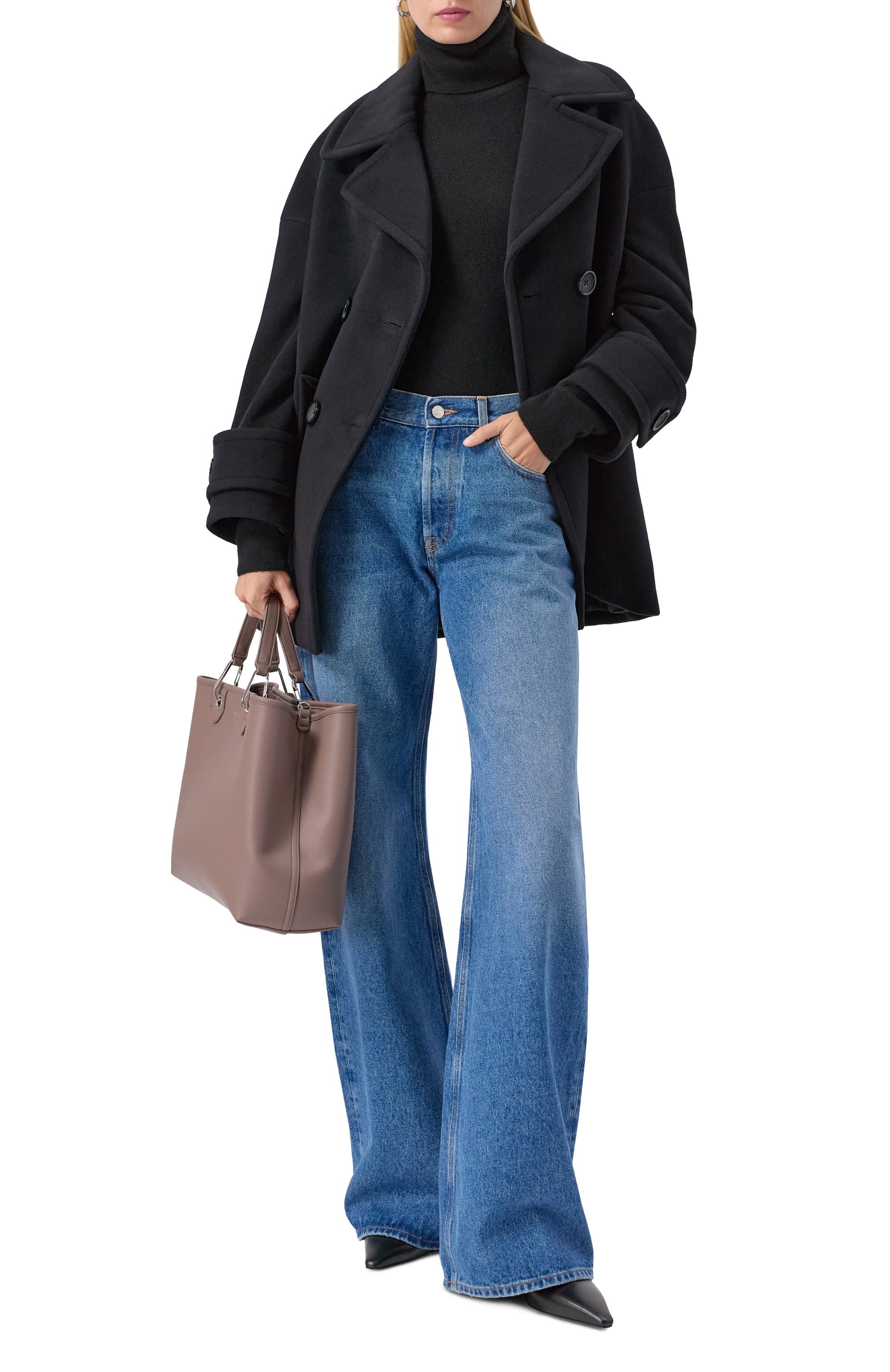 Пальто из шерсти и кашемира CINZIA ROCCA, арт. UR28001/D8, фото 2