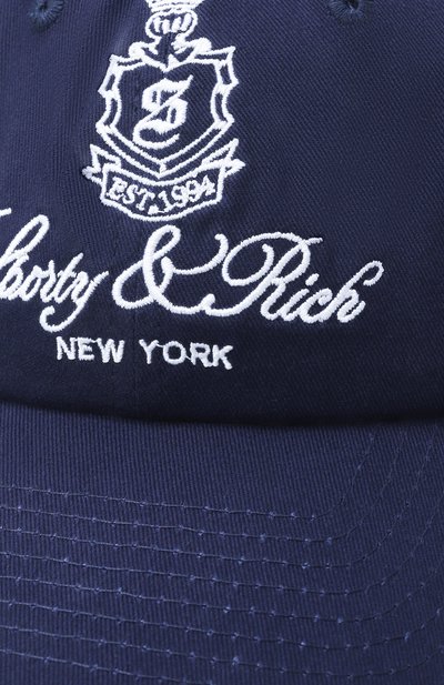 Хлопковая бейсболка SPORTY AND RICH, арт. AC040602231BL106, фото 3