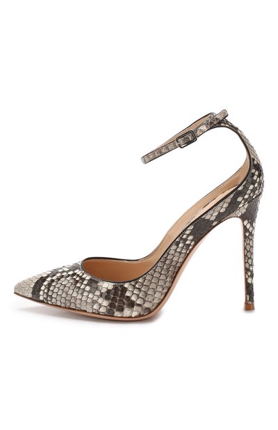 Туфли из кожи питона GIANVITO ROSSI, арт. G21737.15RIC.PITR0CC/PRET, фото 3