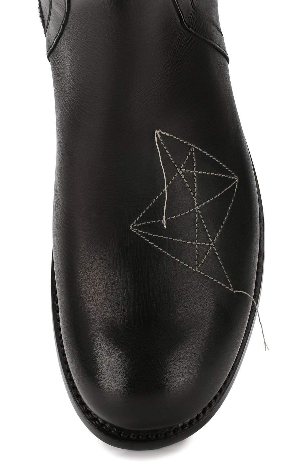 Кожаные сапоги RICK OWENS, арт. RU19S2849/LNPEM1, фото 5