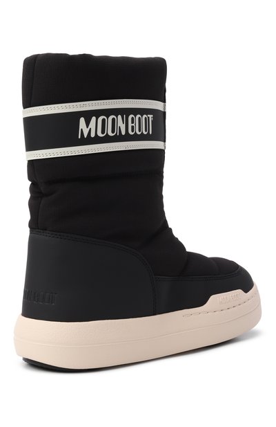 Утепленные сапоги MOON BOOT черного цвета по цене 17550 руб., арт. 80D3440080_001, фото 3 Утепленные сапоги MOON BOOT, арт. 80D3440080_001, фото 3