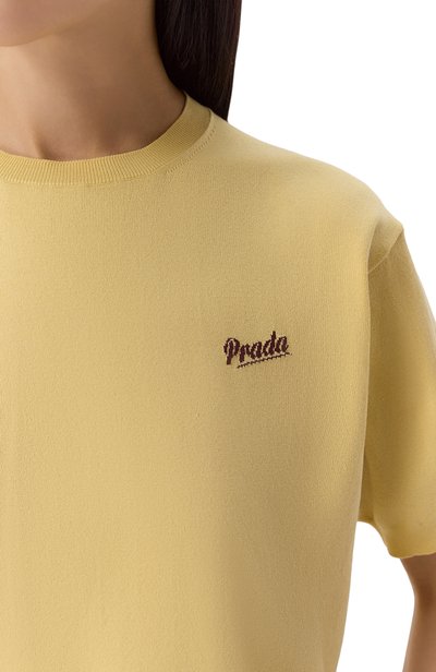 Шелковый пуловер PRADA, арт. P24B3DS000/19DA, фото 5