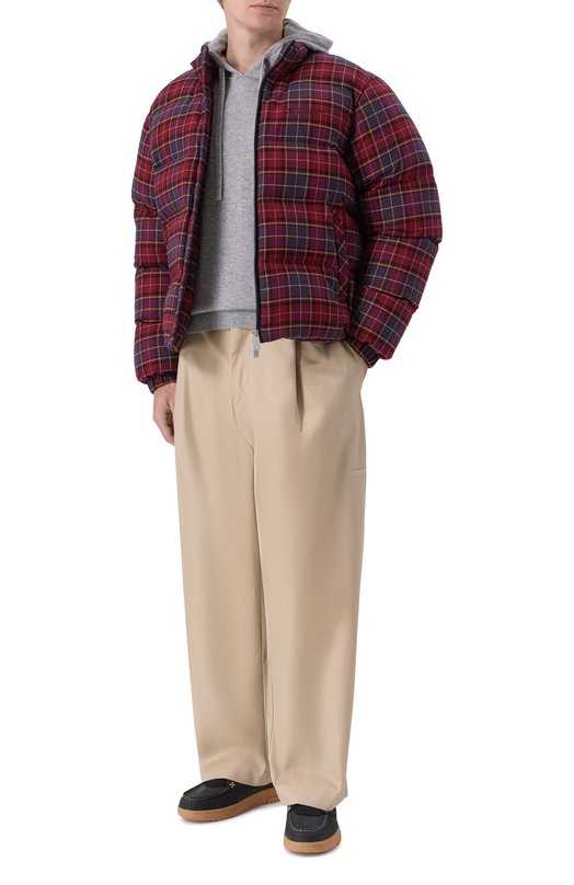 Пуховик Off-White 0MED065F25FAB001 Бордовый  0MED065F25FAB001 Фото 2