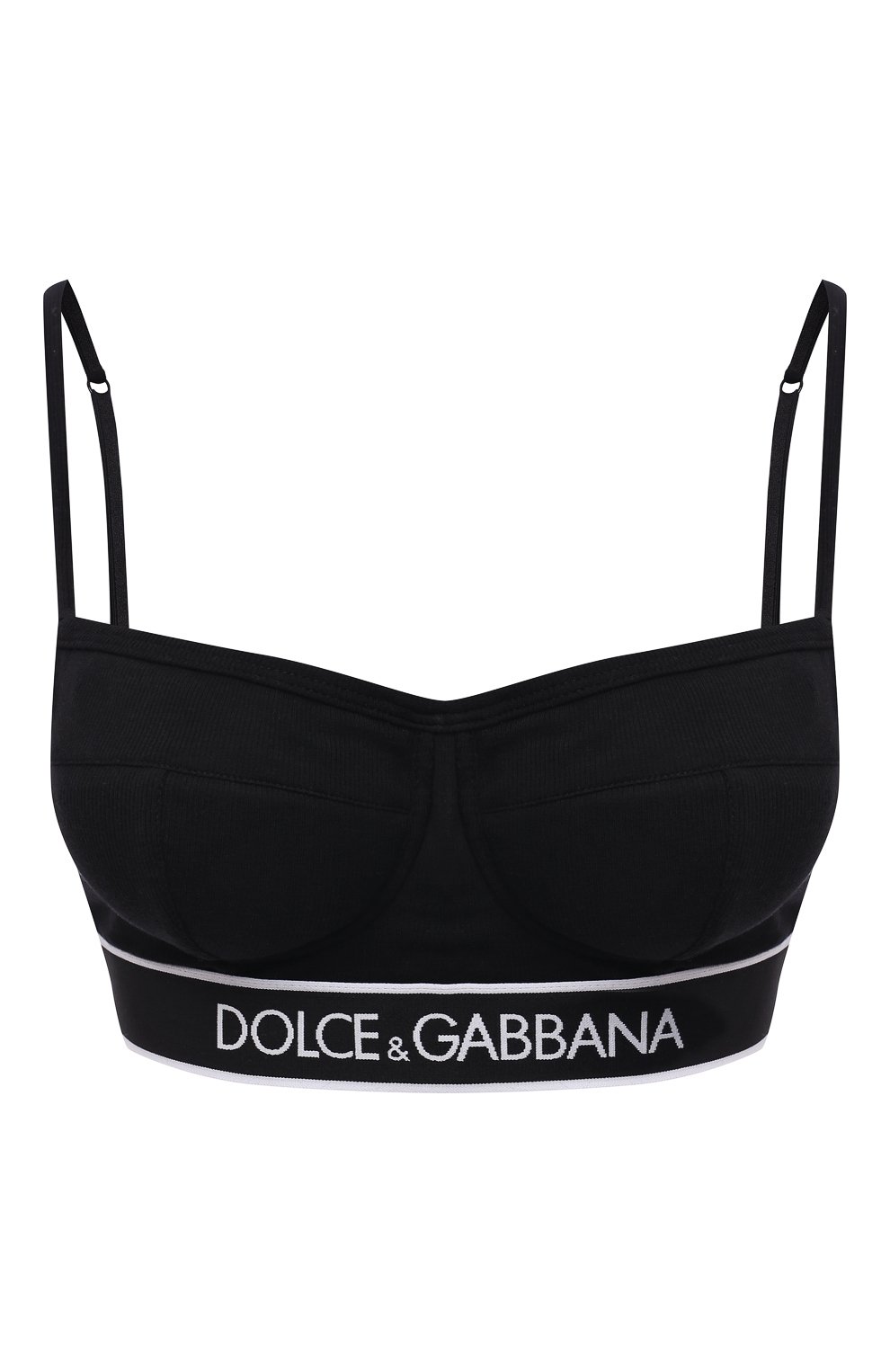 Бюстгальтер-балконет DOLCE & GABBANA черного цвета по цене 25850 руб., арт. 01B35T/FUGF5, фото 1 Бюстгальтер-балконет DOLCE & GABBANA, арт. 01B35T/FUGF5, фото 1