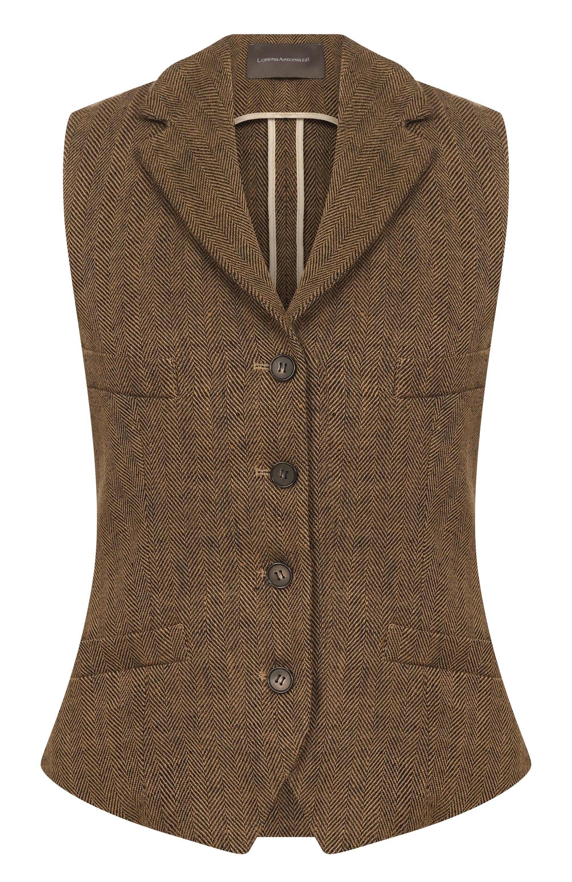 Льняной жилет LORENA ANTONIAZZI, арт. E2623GI09A/5285, фото 1