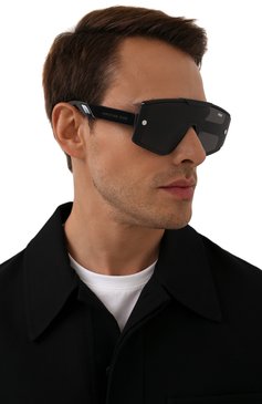 Женские солнцезащитные очки DIOR EYEWEAR черного цвета, арт. DI0RXTREM MU 10B8 | Фото 3 (Тип очков: С/з; Региональные ограничения белый список (Axapta Mercury): RU, Не проставлено; Кросс-КТ: С/з-унисекс; Нос: Не проставлено; Оптика Гендер: оптика-унисекс; Очки форма: Маска, Прямоугольные)