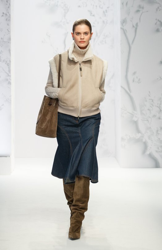 Джинсовая юбка Nina Ricci 24ADJU024/C01082 Синий  24ADJU024/C01082 Фото 6