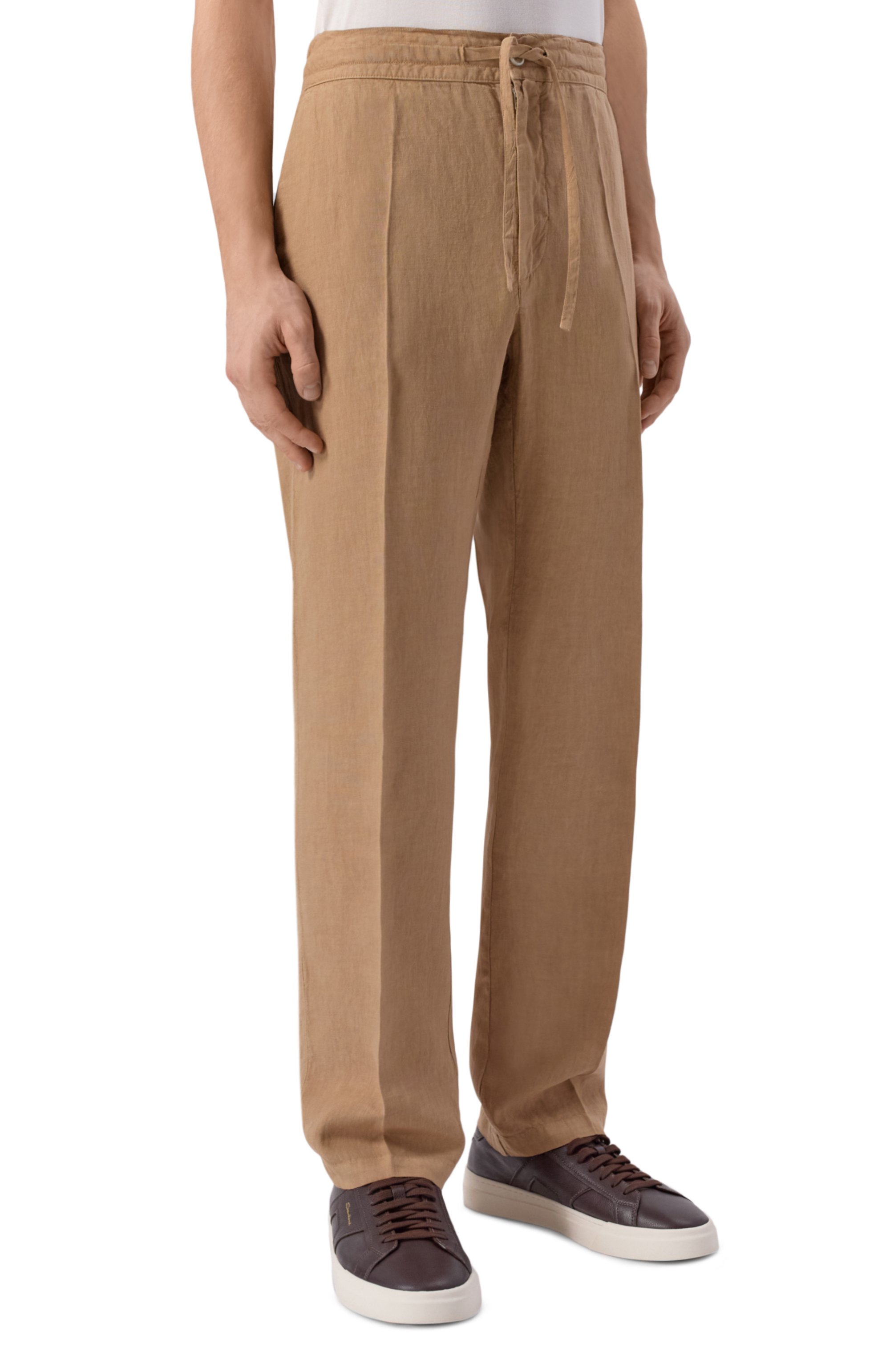 Льняные брюки 120% LINO, арт. 33ALIM299M/0253/000, фото 3