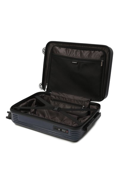 Чемодан derive DIRK BIKKEMBERGS темно-синего цвета по цене 22750 руб., арт. BKTR00634W, фото 4 Чемодан derive DIRK BIKKEMBERGS, арт. BKTR00634W, фото 4