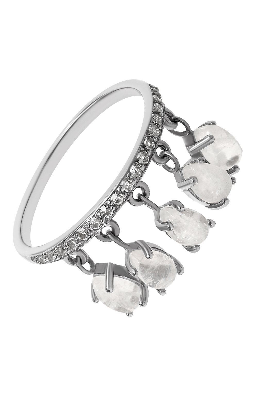 Кольцо water с лунными камнями MOONKA, арт. wt-tr-mns, фото 3