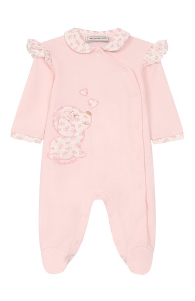 Хлопковый комбинезон MONNALISA, арт. 35F200
