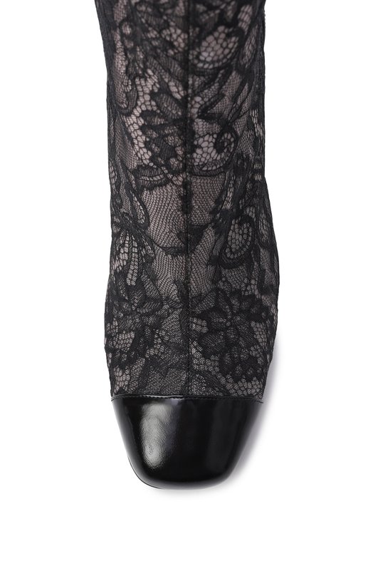 Комбинированные ботильоны Jimmy Choo KISUCRYSTALAB45DYJ Чёрный  KISUCRYSTALAB45DYJ Фото 6