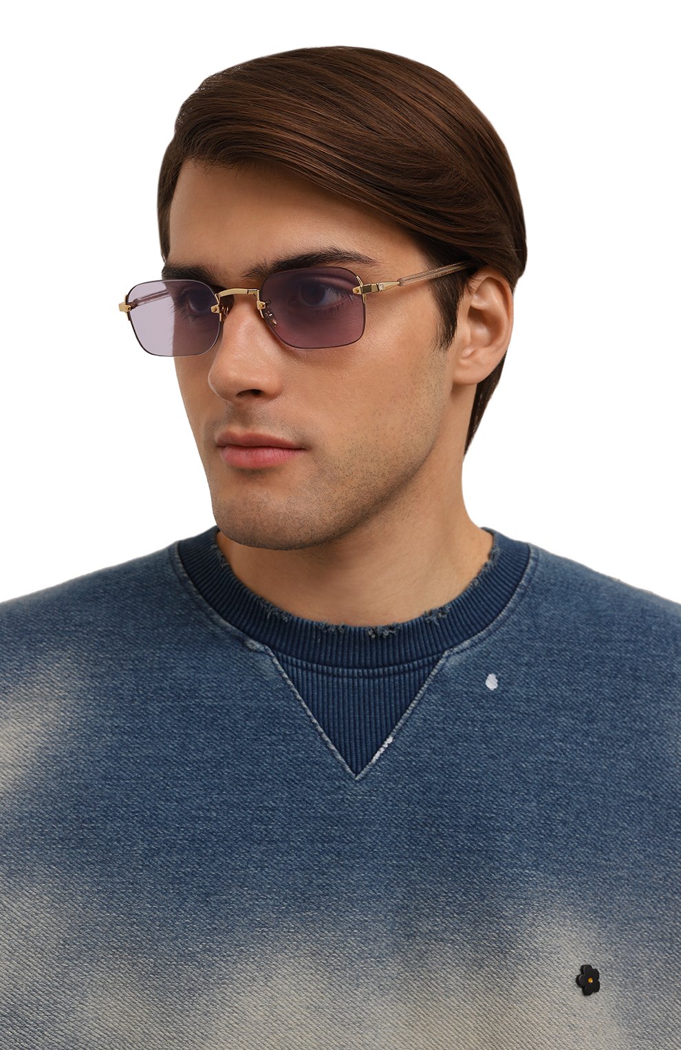 Солнцезащитные очки GAST, арт. D0MSA G0LD LIGHT VI0LET D0M04, фото 3