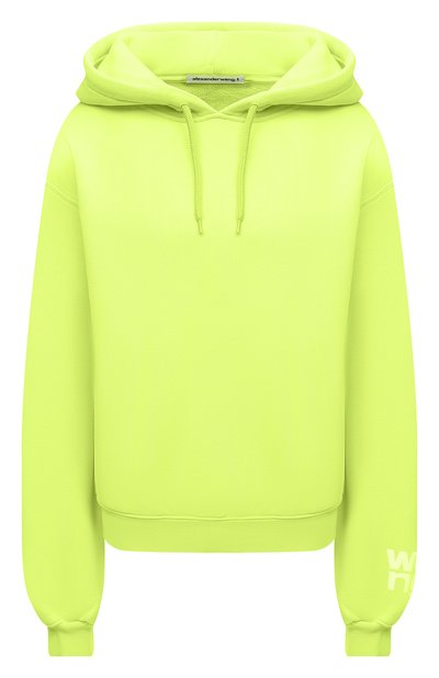 Женский хлопковое худи ALEXANDERWANG.T, арт. 4CC3212043
