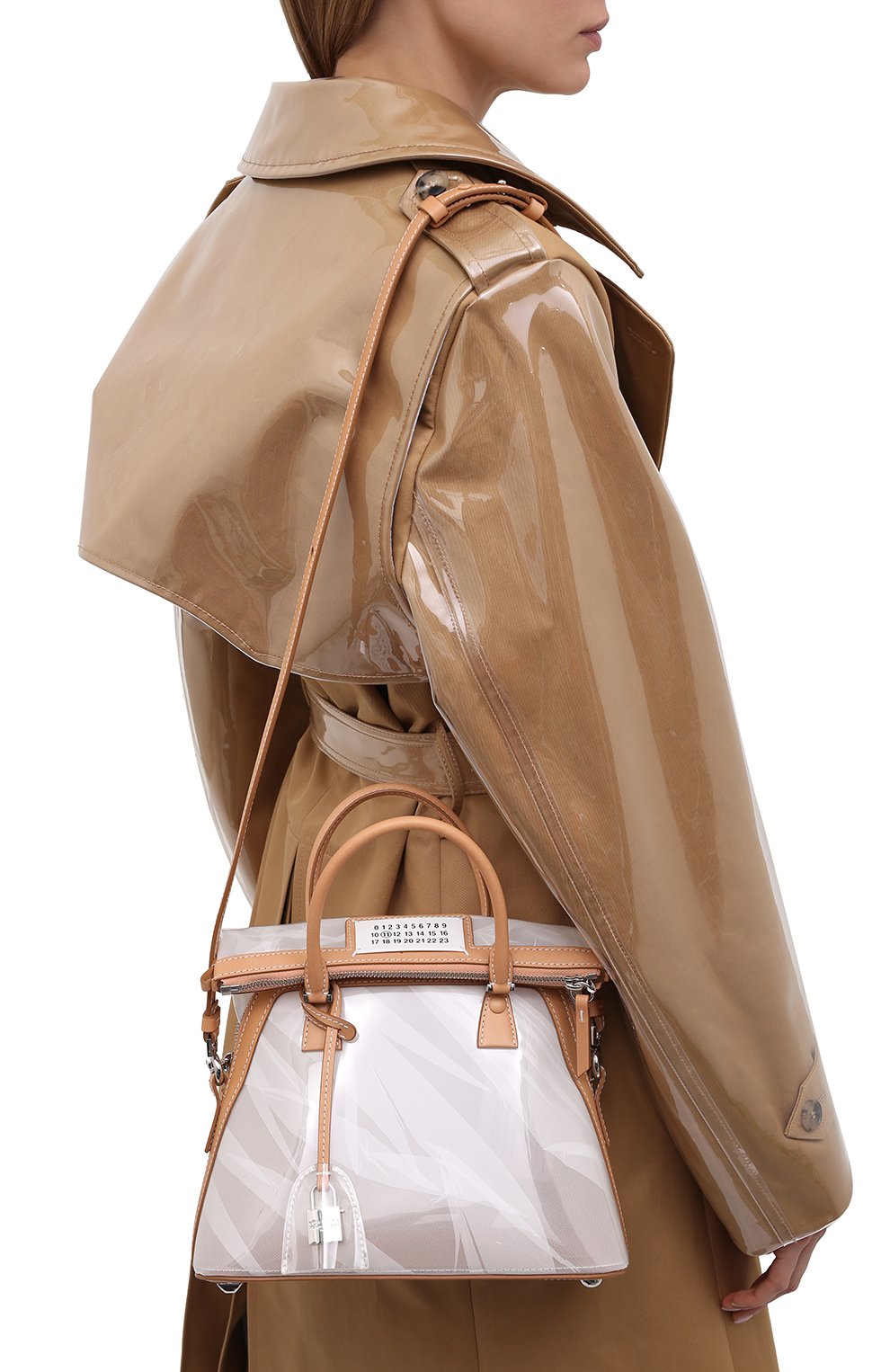 Сумка 5ac mini MAISON MARGIELA прозрачного цвета по цене 163000 руб., арт. S56WG0082/PS721, фото 5 Сумка 5ac mini MAISON MARGIELA, арт. S56WG0082/PS721, фото 5