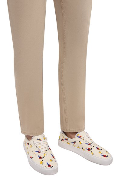 Текстильные кеды venice SAINT LAURENT, арт. 669330/26T10, фото 3