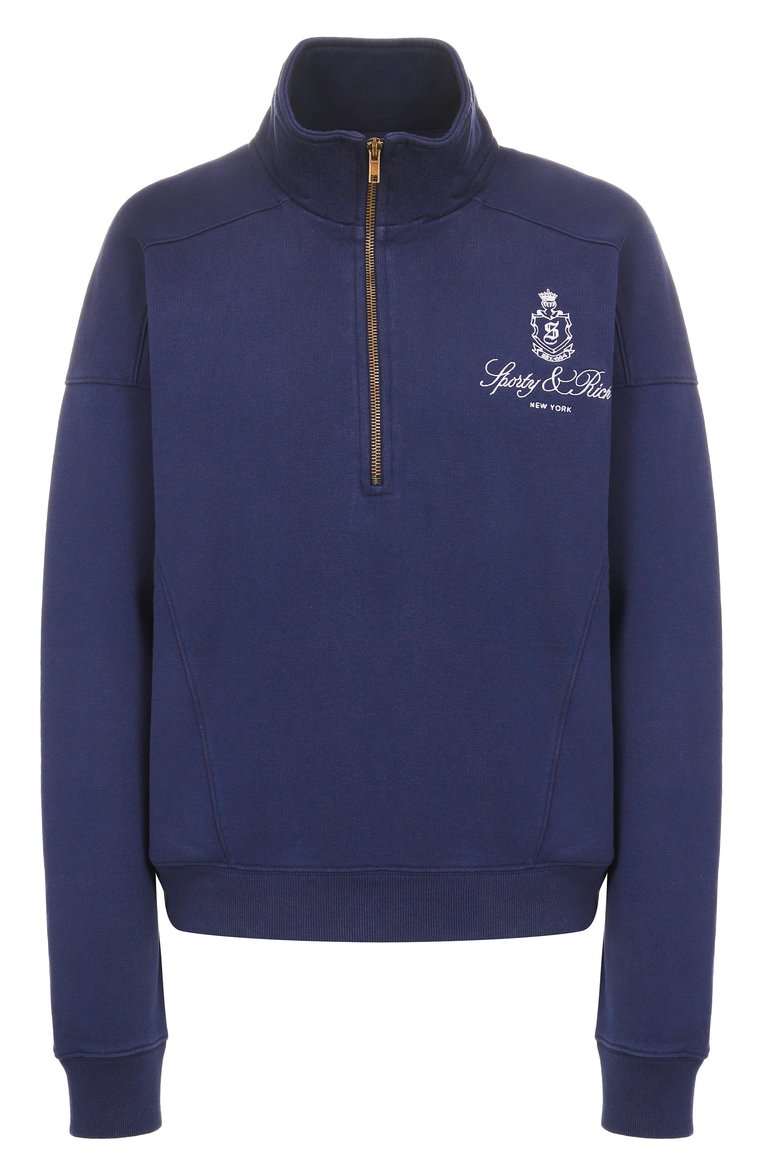 Хлопковый свитшот SPORTY AND RICH, арт. ST073606231BL106, фото 1