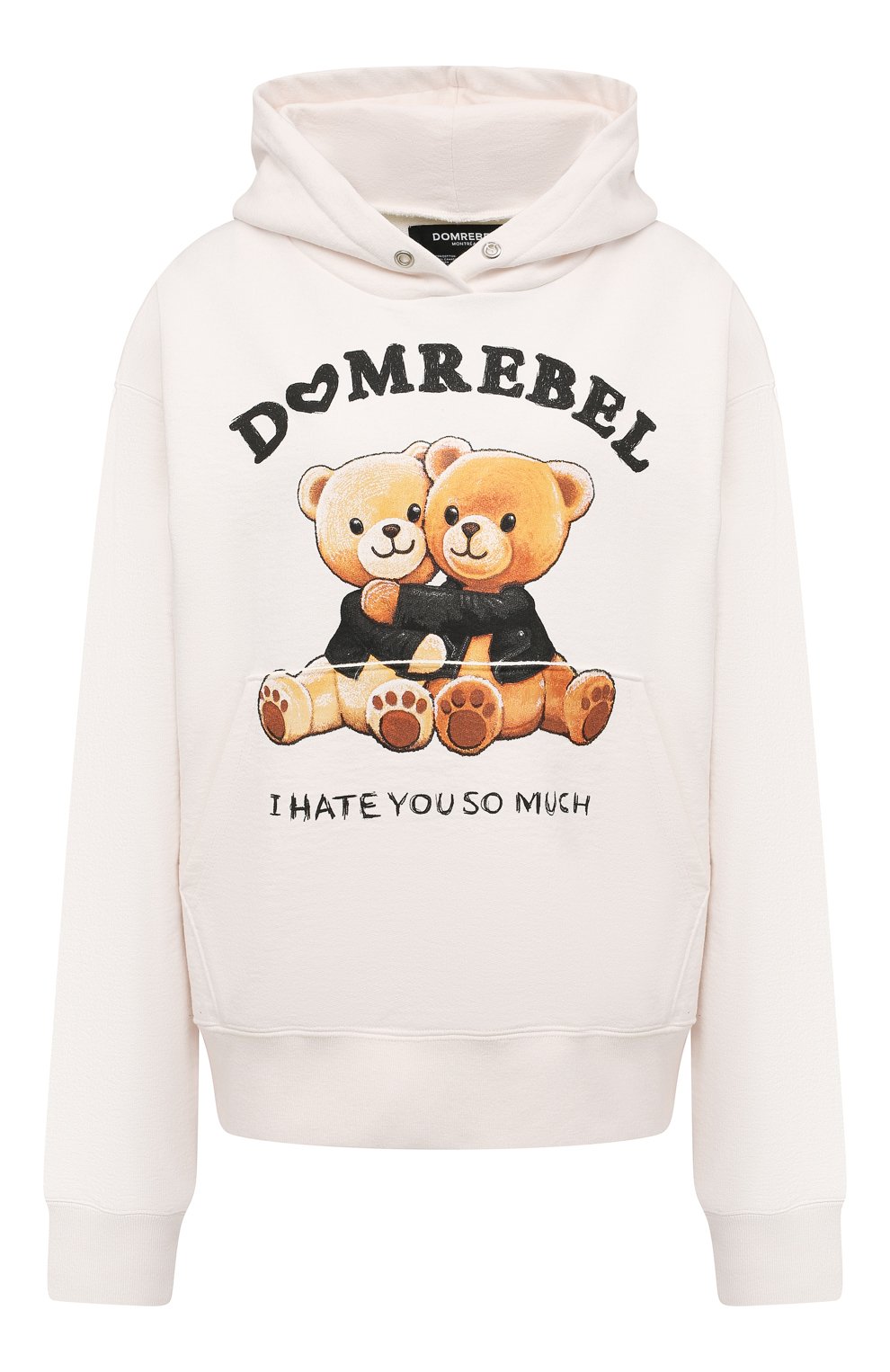 Хлопковое худи DOMREBEL, арт. BESTIES/H00DIE/W, фото 1