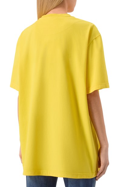 Хлопковая футболка THE ATTICO, арт. 260WCT00350/JJJ025AA, фото 4