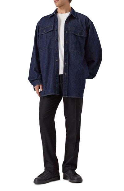 Джинсовая рубашка DRIES VAN NOTEN, арт. 020793-2381-507, фото 2