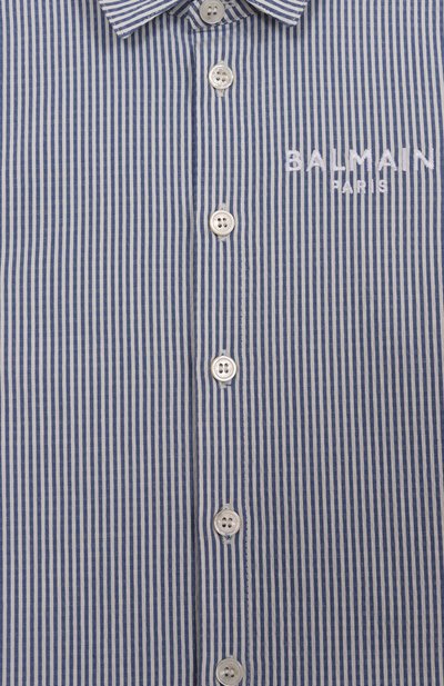 Хлопковая рубашка BALMAIN, арт. BW5511, фото 3