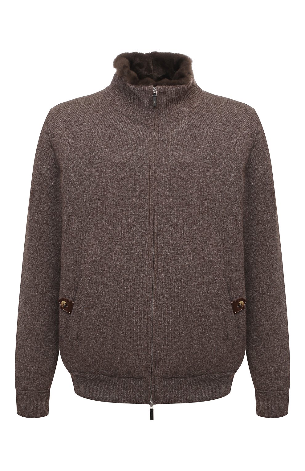 Кашемировый бомбер с подкладкой из меха бобра SVEVO, арт. 0140SA20/MP01/2/60-62, фото 1