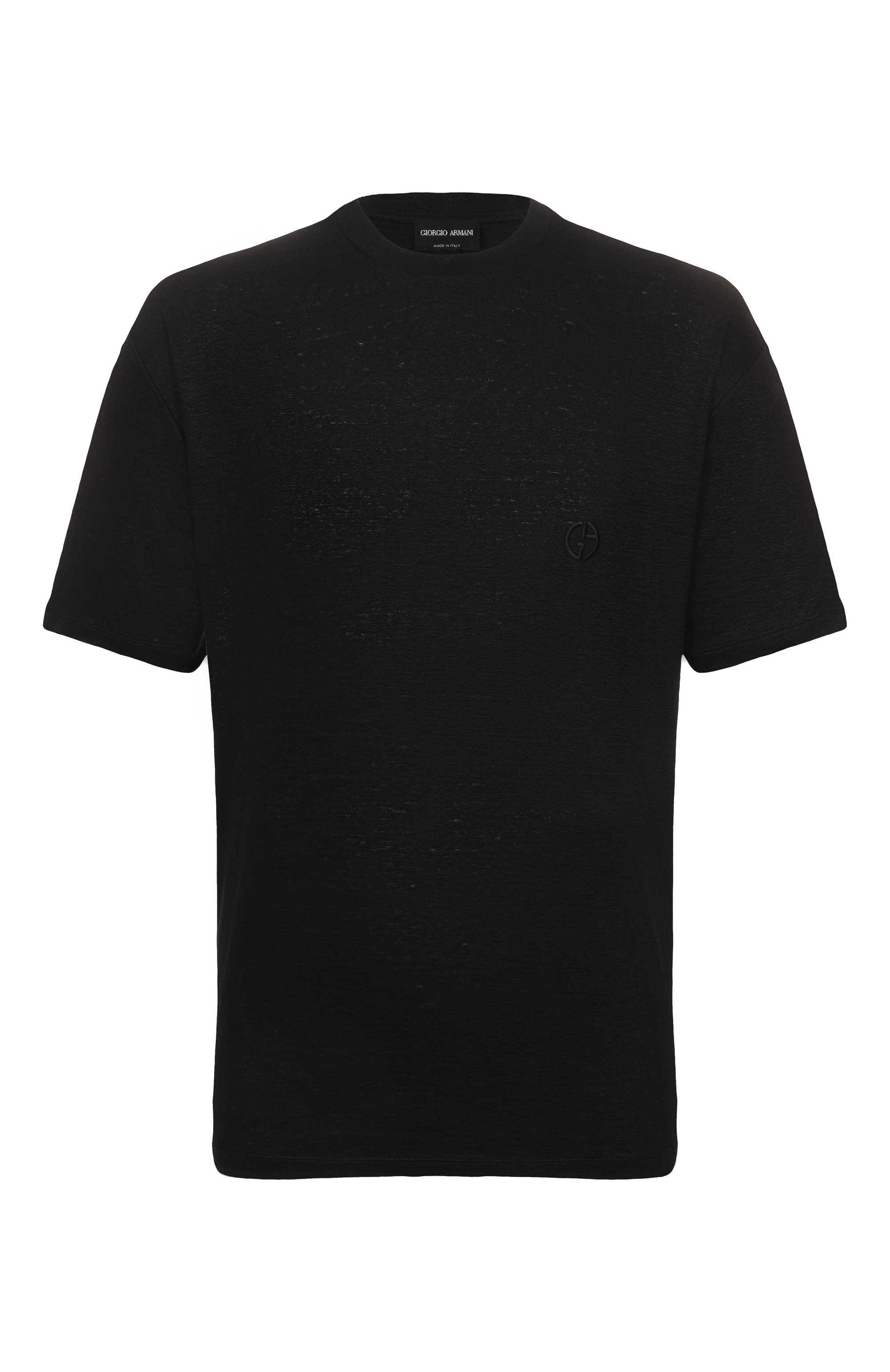 Льняная футболка GIORGIO ARMANI, арт. GM001099/TE13875, фото 1