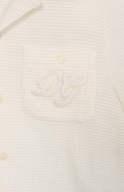 Хлопковая рубашка DOLCE & GABBANA, арт. L44S76/FU628_001, фото 3