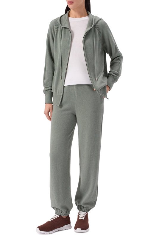 Текстильные кроссовки Kiton DSSFITSN0084753 Коричневый  DSSFITSN0084753 Фото 3