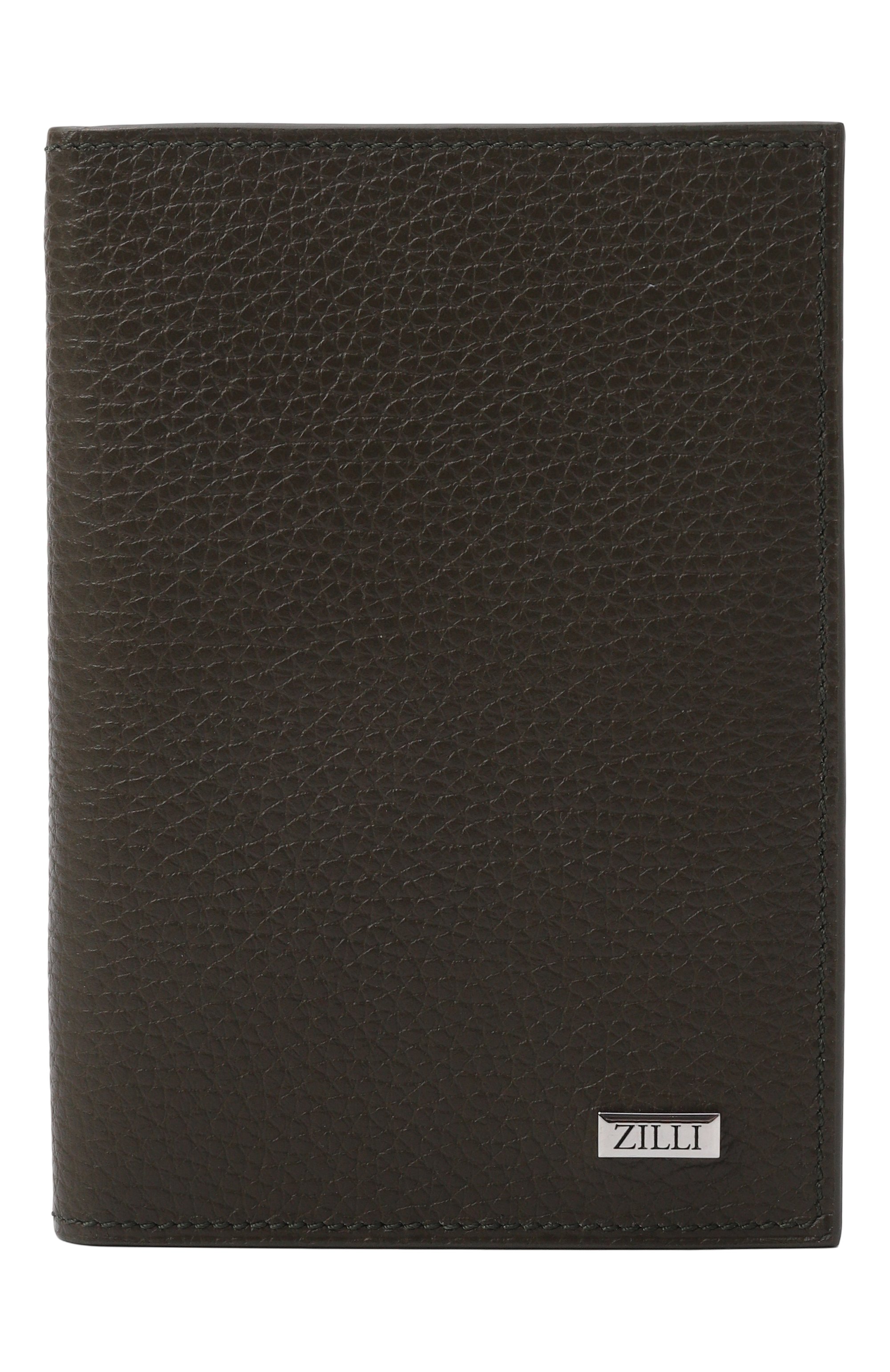 Кожаная обложка для паспорта ZILLI, арт. LPP001M1990VNIN10, фото 1