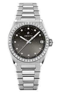 Часы defy midnight ZENITH бесцветного цвета по цене 1595000 руб., арт. 16.9200.670/02.MI001, фото 1 Часы defy midnight ZENITH, арт. 16.9200.670/02.MI001, фото 1