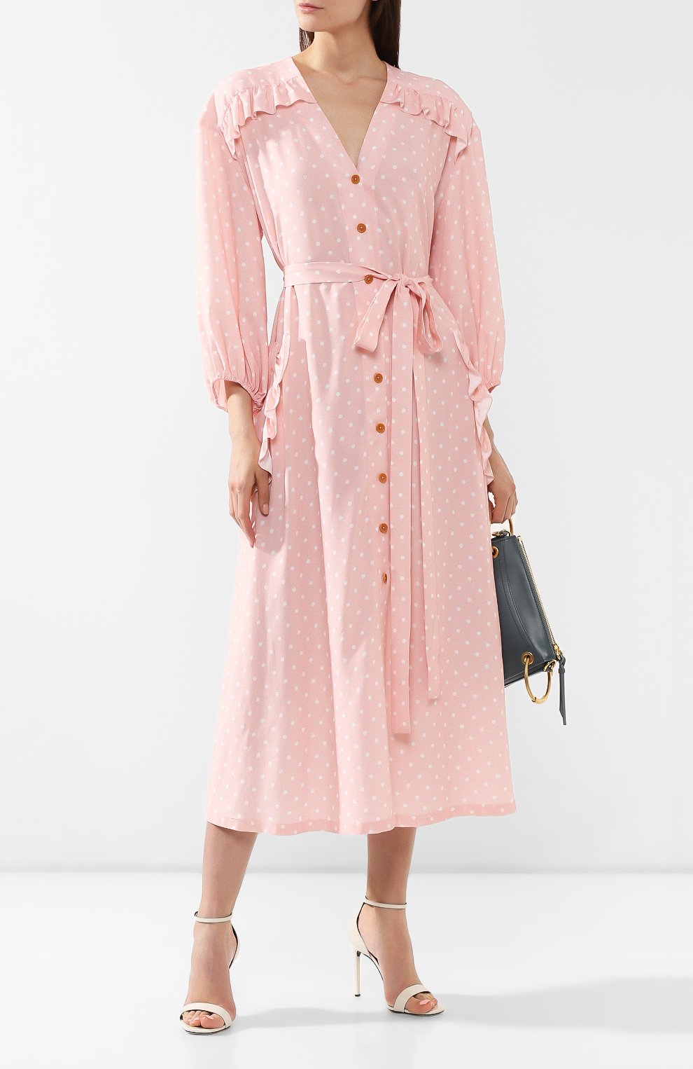 Платье в горох ULYANA SERGEENKO, арт. ABM046SS18P (1841т18  ), фото 2