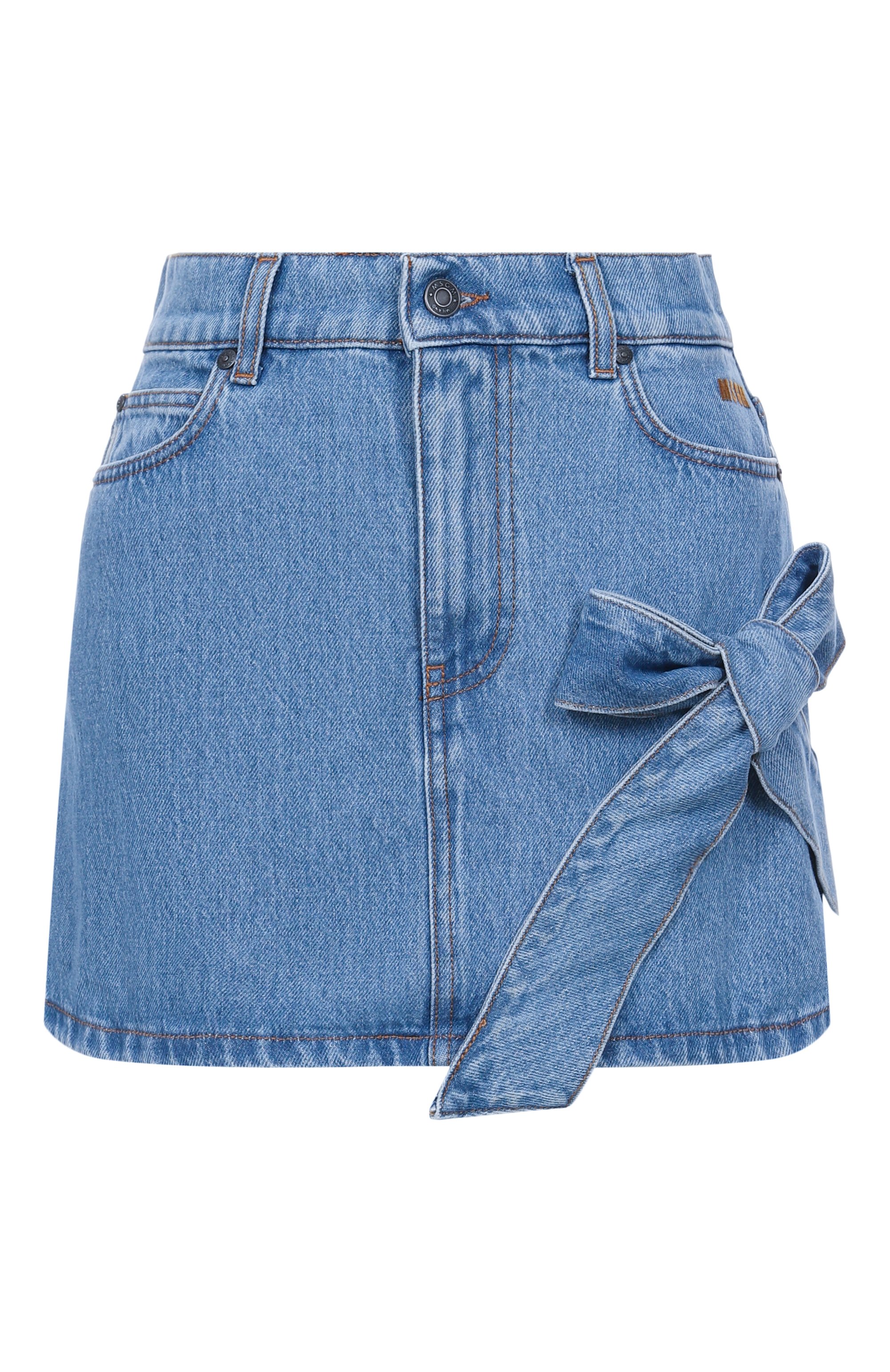 Джинсовая юбка MSGM, арт. 3941MDD235L/257759, фото 1