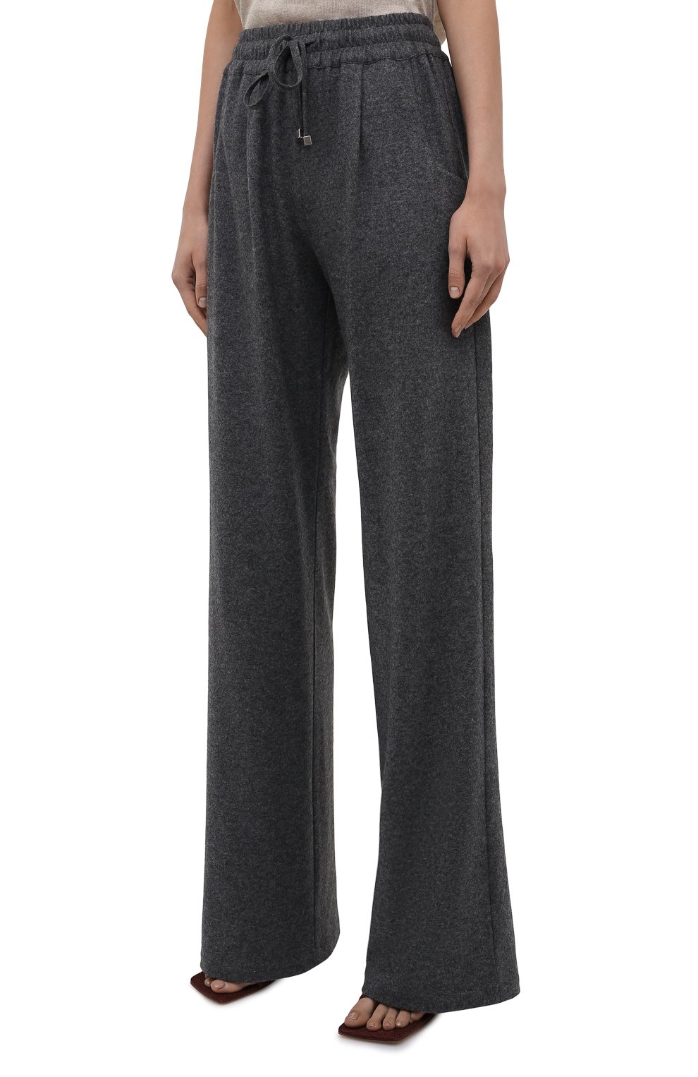 Кашемировые брюки KITON темно-серого цвета по цене 238000 руб., арт. D48122K0535A, фото 3 Кашемировые брюки KITON, арт. D48122K0535A, фото 3