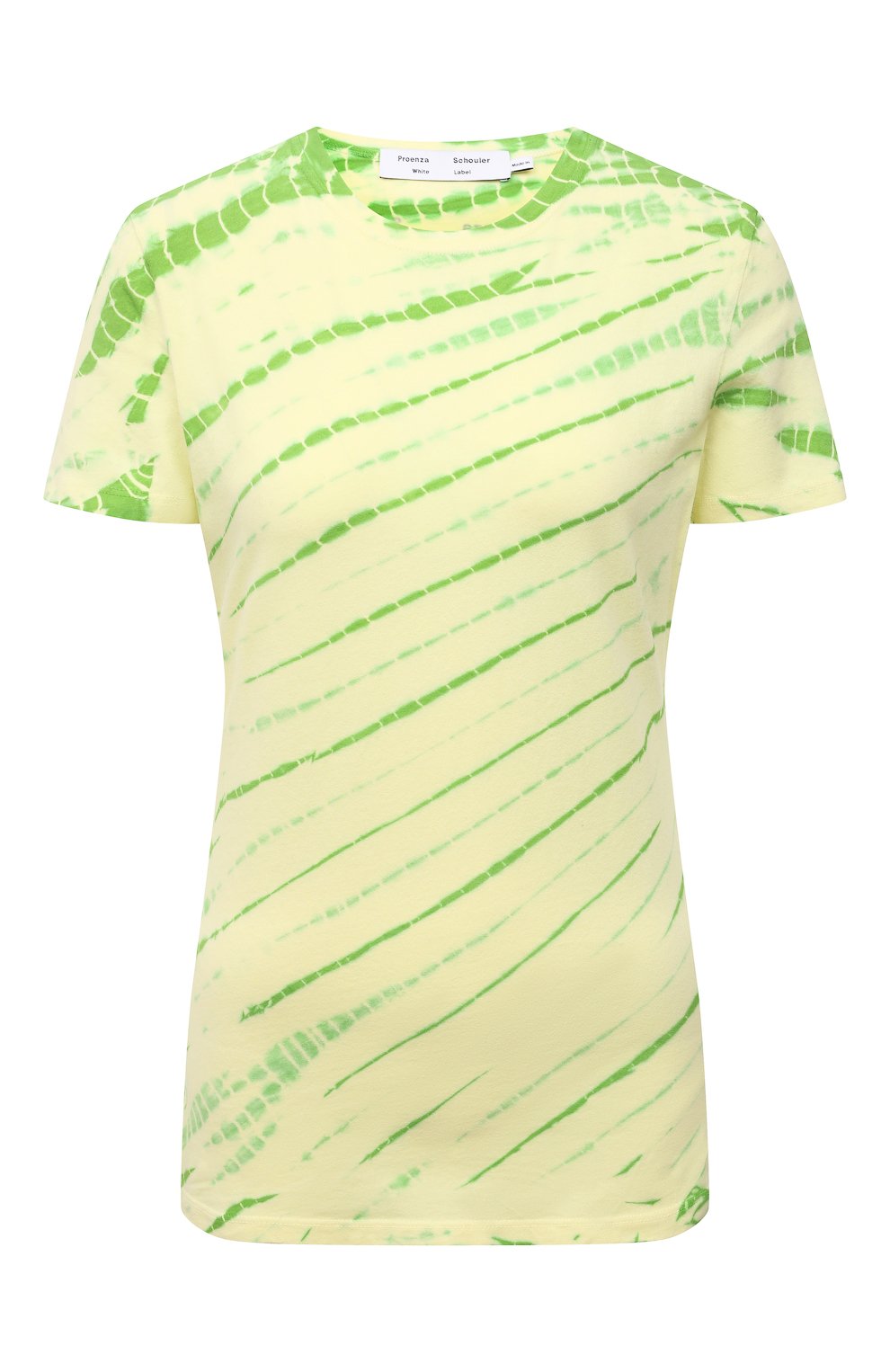 Хлопковая футболка PROENZA SCHOULER WHITE LABEL, арт. WL2114228-JCT144, фото 1
