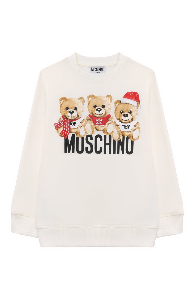 Хлопковый свитшот MOSCHINO, арт. HVF05R/LDA26/10A-14A, фото 1