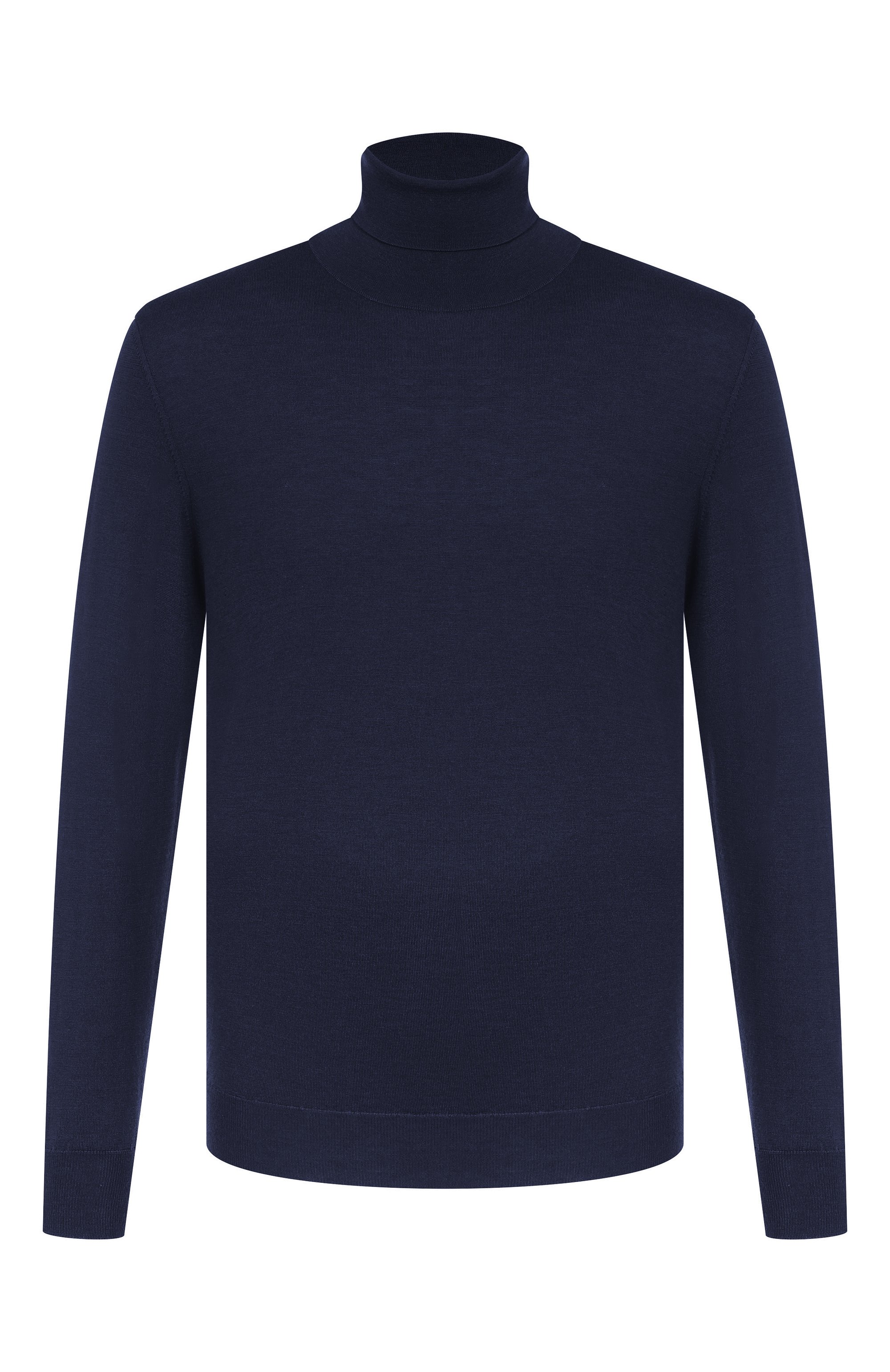 Водолазка из кашемира и шелка KITON темно-синего цвета по цене 216000 руб., арт. UMKXX04K4, фото 1 Водолазка из кашемира и шелка KITON, арт. UMKXX04K4, фото 1