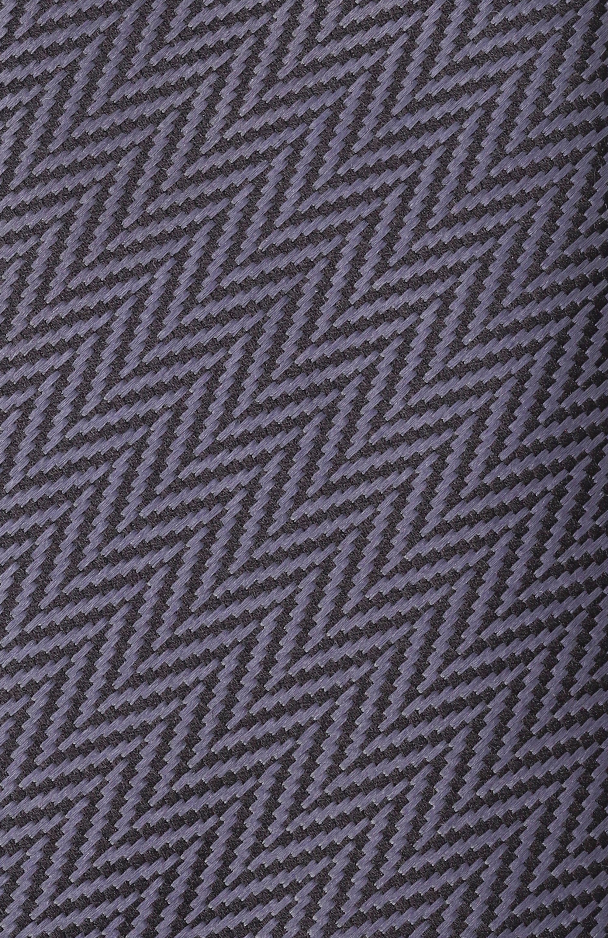 Шелковый галстук GIORGIO ARMANI темно-серого цвета по цене 26450 руб., арт. GM000800/TE20412, фото 4 Шелковый галстук GIORGIO ARMANI, арт. GM000800/TE20412, фото 4