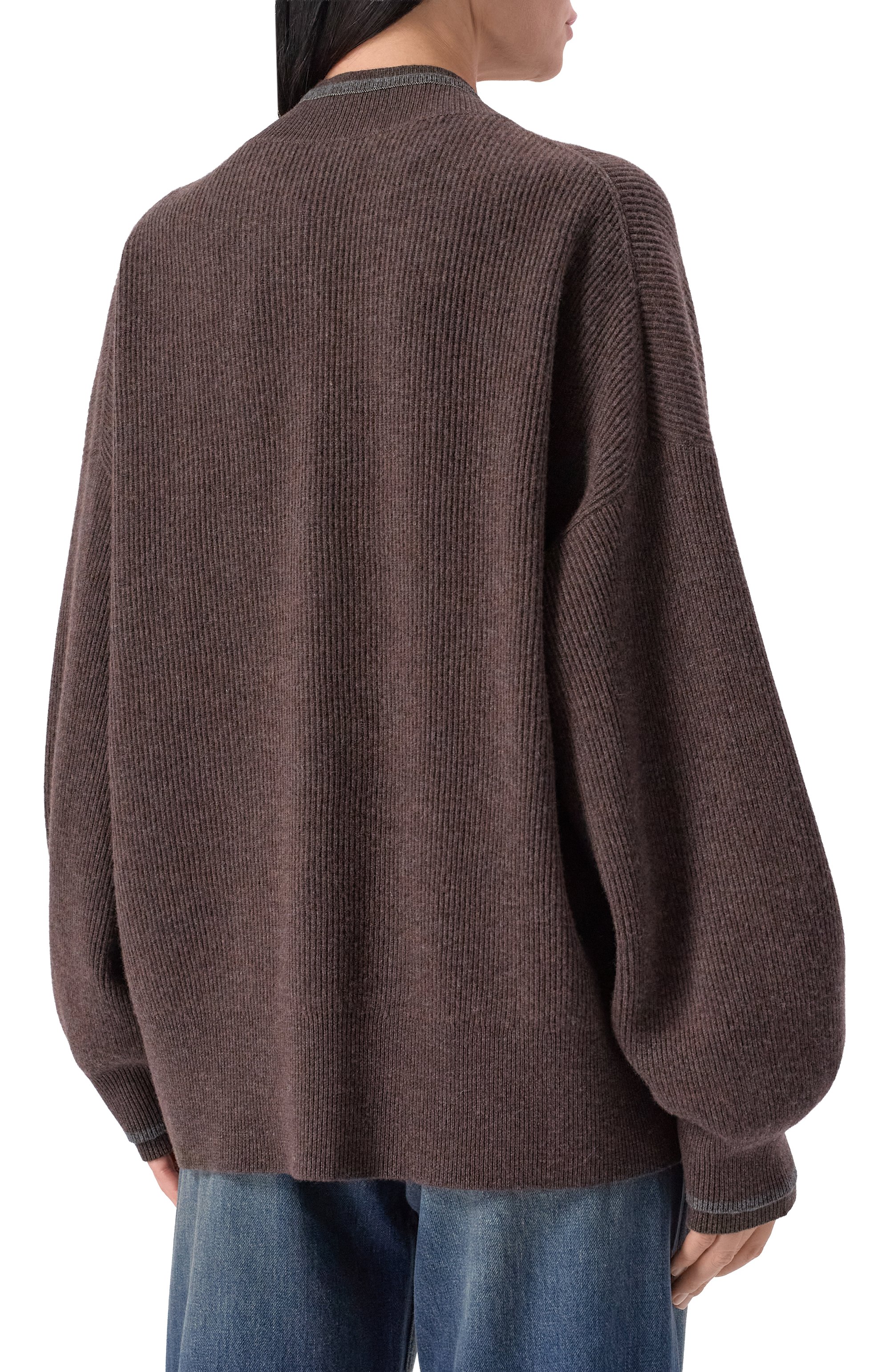 Кардиган из шерсти и кашемира BRUNELLO CUCINELLI, арт. M16222716, фото 4