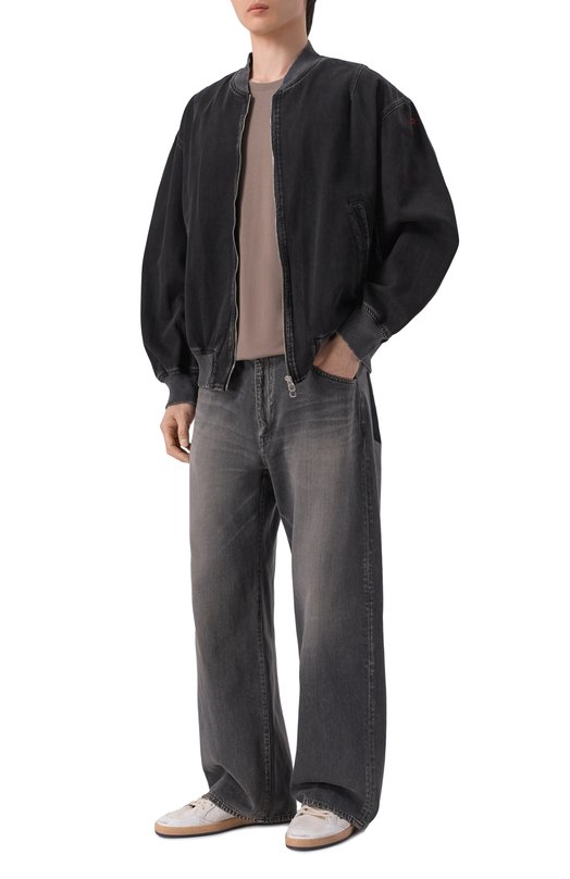 Хлопковая футболка Attachment AJ61-048 Коричневый  AJ61-048 Фото 2