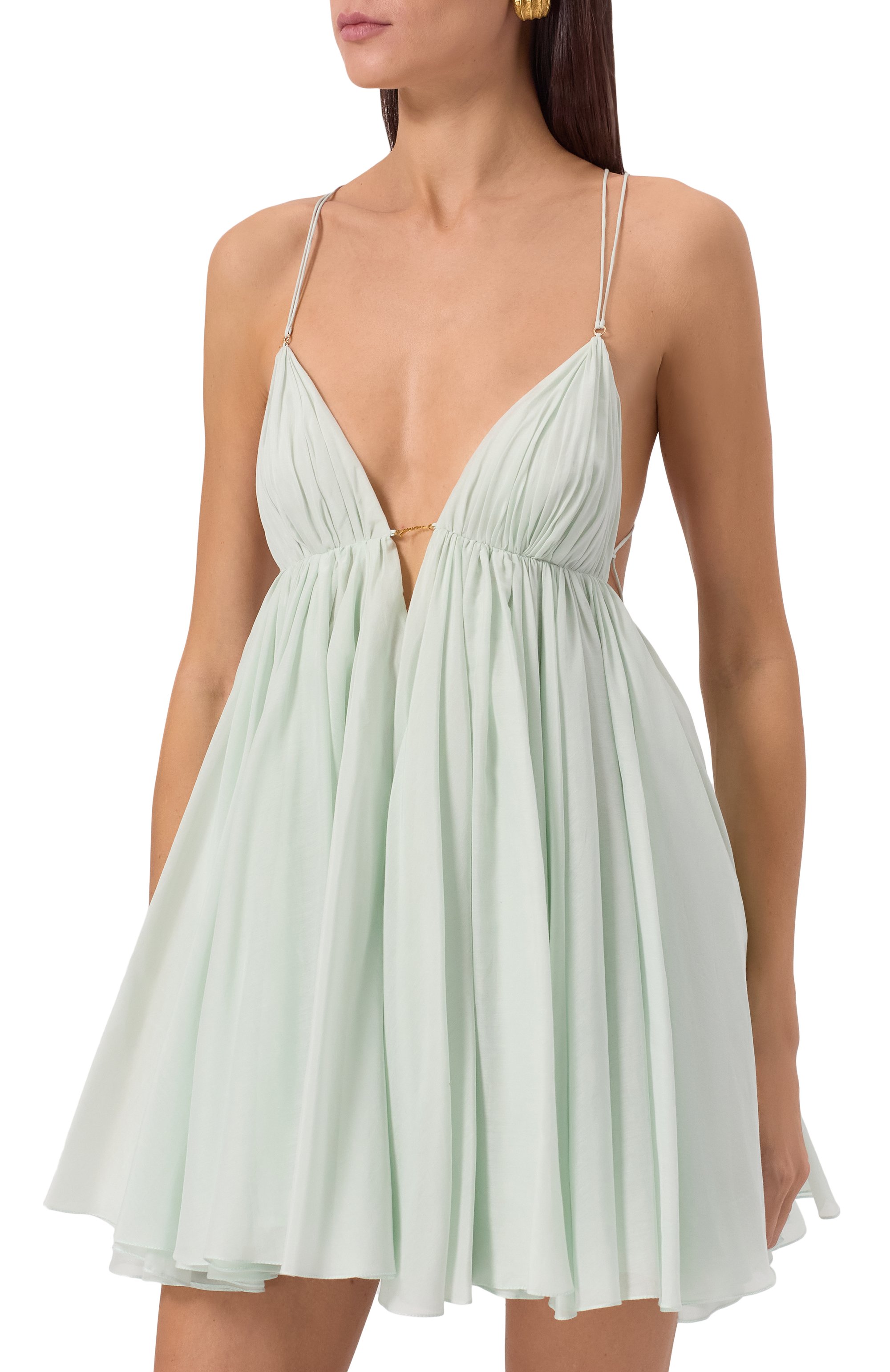 Платье из хлопка и шелка YVON, арт. 0 250014, фото 3