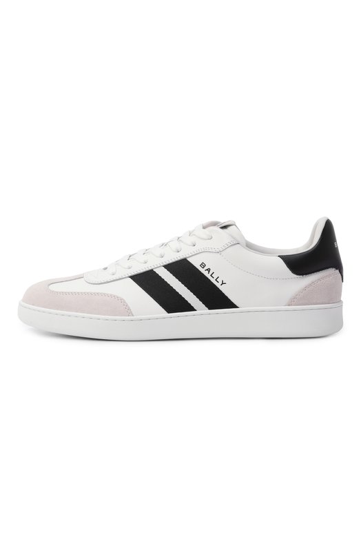 Кожаные кеды Retro Crest Bally MSK0F7/VT012 Белый  MSK0F7/VT012 Фото 4