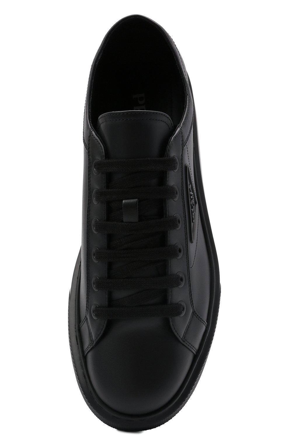 Кожаные кеды PRADA, арт. 4E3560-A21-F0002, фото 5