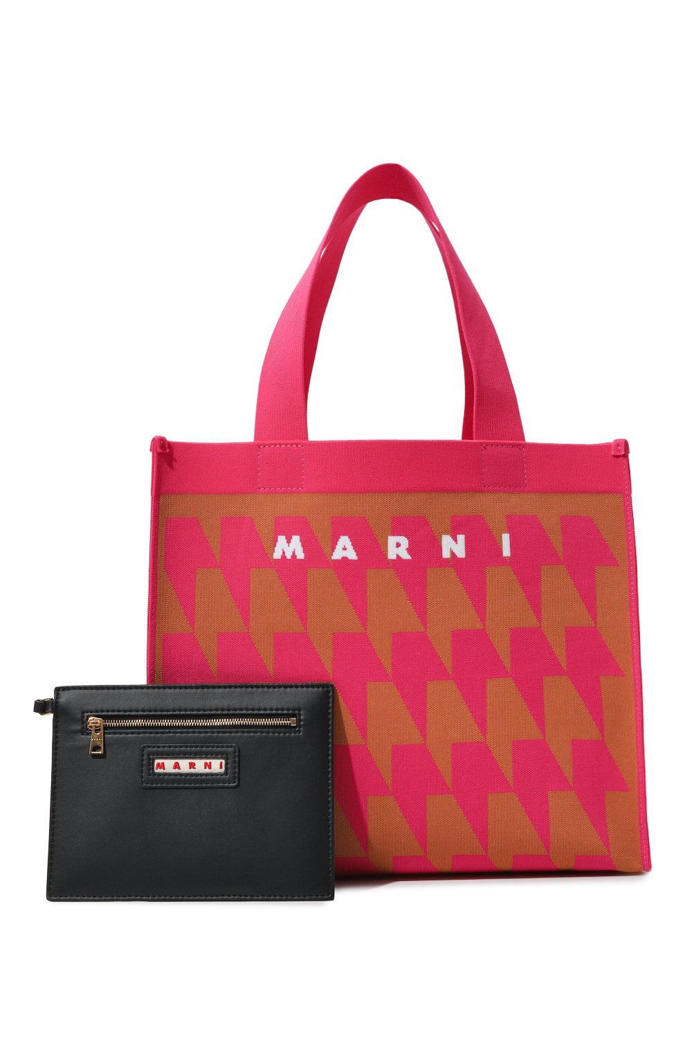 Сумка-тоут museo MARNI розового цвета по цене 104500 руб., арт. SHMP0076A3/P4556, фото 8 Сумка-тоут museo MARNI, арт. SHMP0076A3/P4556, фото 8