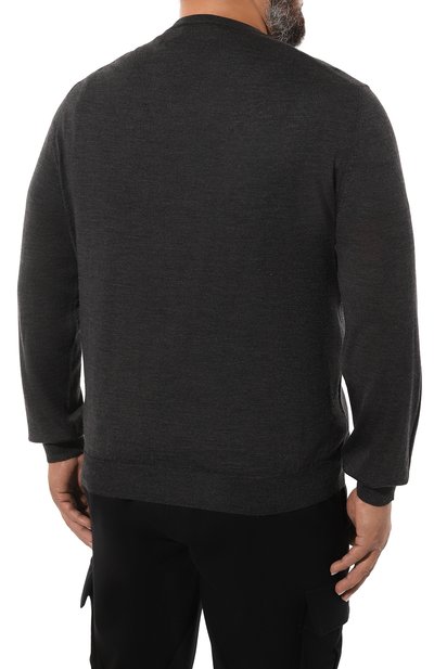 Шерстяной пуловер CANALI, арт. C0029B/MK00077, фото 4