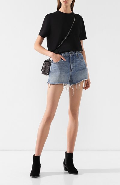 Джинсовые шорты с потертостями ALEXANDER WANG, арт. 4D994036AD, фото 2