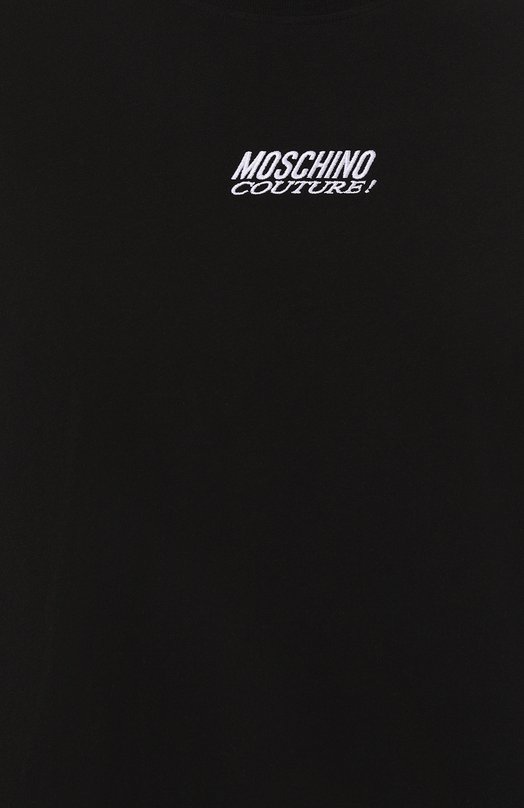 Хлопковая футболка Moschino 5