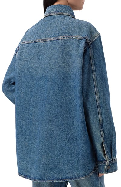 Джинсовая рубашка 12 STOREEZ, арт. 129659, фото 4
